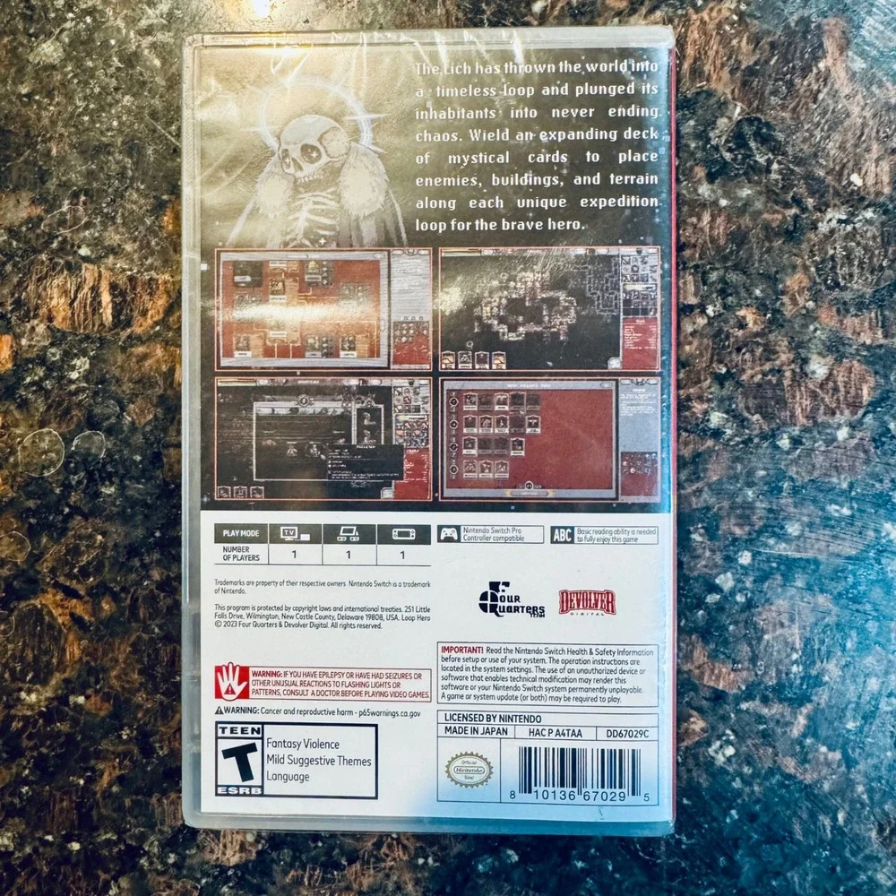 NEW Loop Hero Nintendo Switch Game‎ Complete Factory Sealed